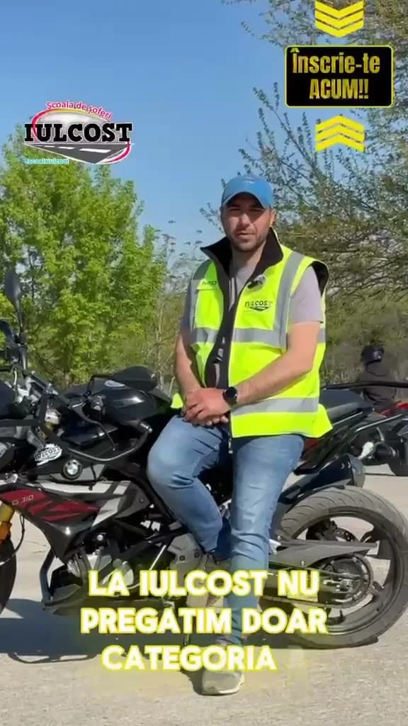 Cursuri pentru toate categoriile — și pentru pasionații de motociclete