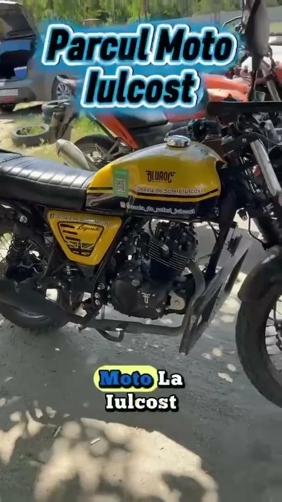 Parcul moto Iulcost: o motocicletă pentru fiecare categorie