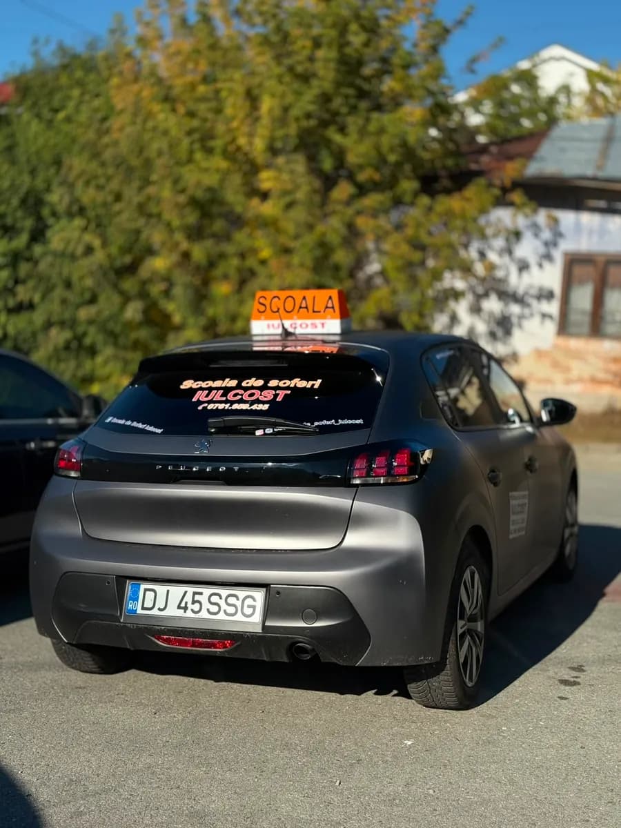 Peugeot 208 — autoturism categoria B, din parcul auto Iulcost