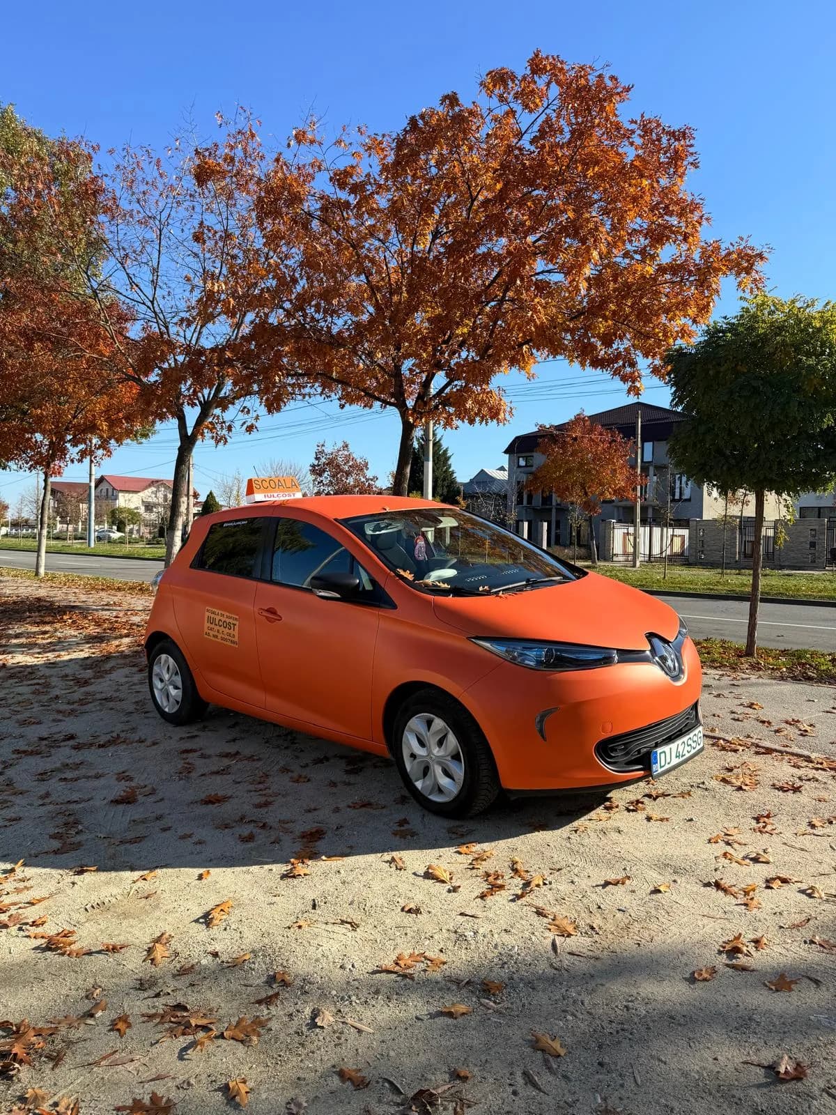 Renault Zoe — autoturism electric categoria B, din parcul auto Iulcost